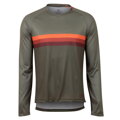 PEARL IZUMI Dres SUMMIT LS TOP pale olive/sunset stripe VZ21