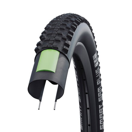 SCHWALBE Plášť SMART SAM PLUS (42-622) 28x1.60 700x40C Performance 67EPI GreenGuard 835g Čierny