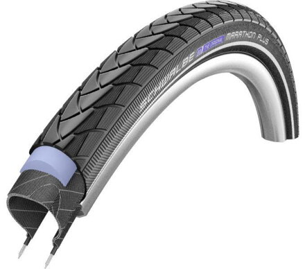 SCHWALBE Plášť MARATHON PLUS (40-635) 28x1 1/2 700x38B Performance 67EPI SmartGuard 1010g Reflex