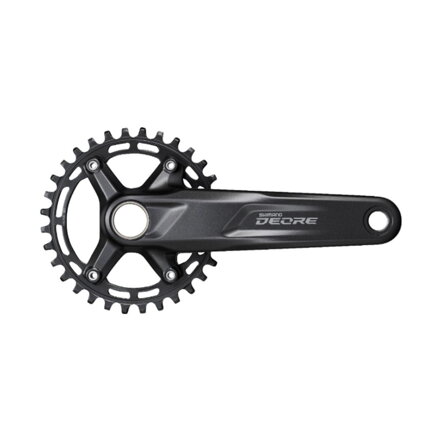 SHIMANO Stred Deore FC-M5100 170mm 32z. 10/11-k. čierny dvojdielny bez ložísk