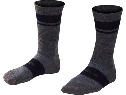 Trek Race Crew Cushioned Merino Wool Cycling Sock