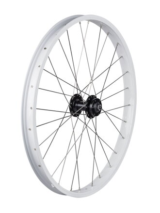 Trek Kids' 28 Hole 24" 6-Bolt Disc Wheel - White