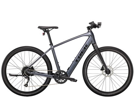 Trek Bicykel Dual Sport+ 2 2023 šedý