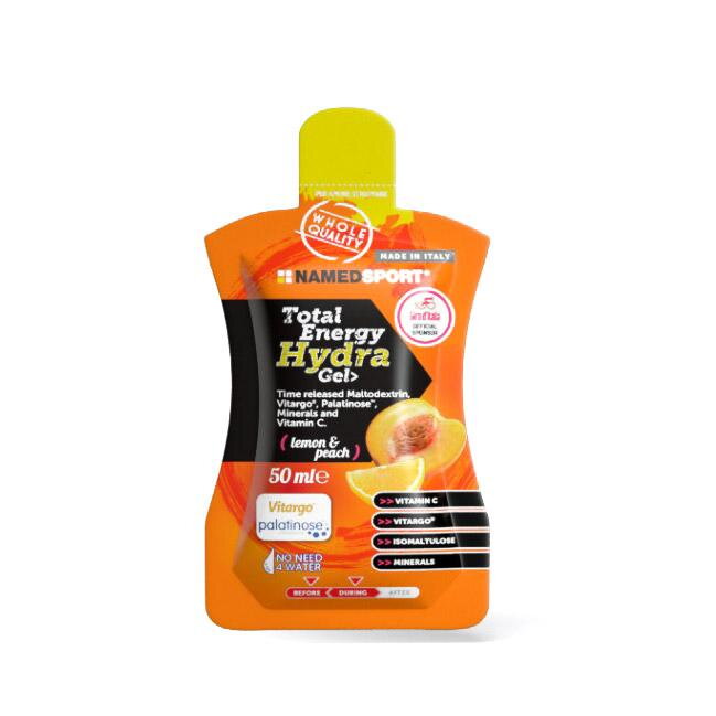 NAMEDSPORT Gél TOTAL ENERGY HYDRA citrón-broskyňa 50ml