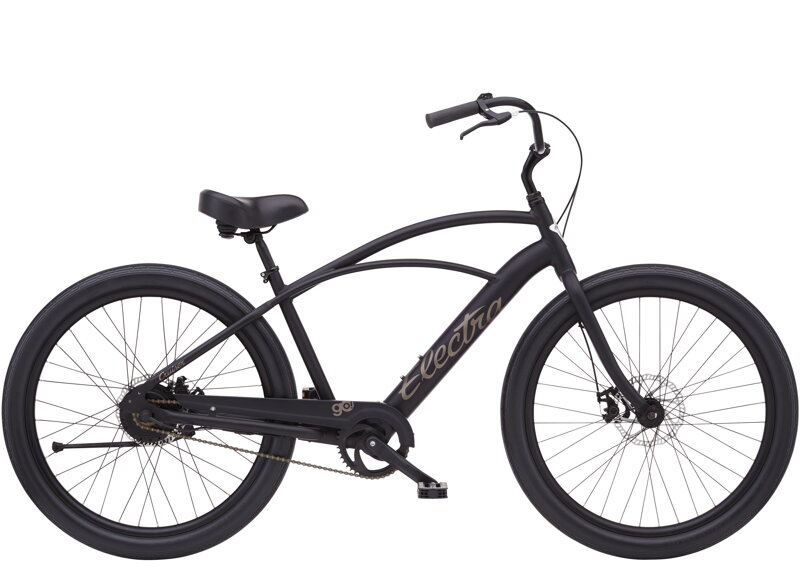 Electra Cruiser Go! Step-Over - Matte Black Sand