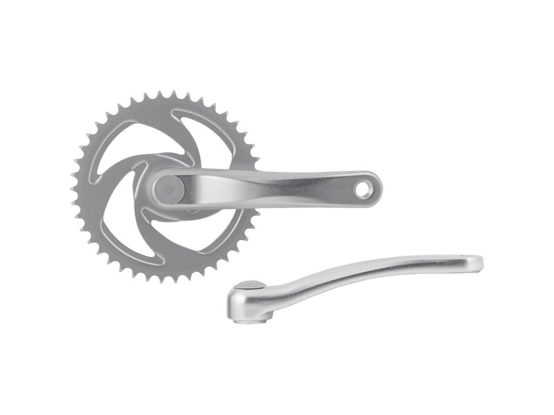 Electra Cruiser Go! Crankset - Strieborná