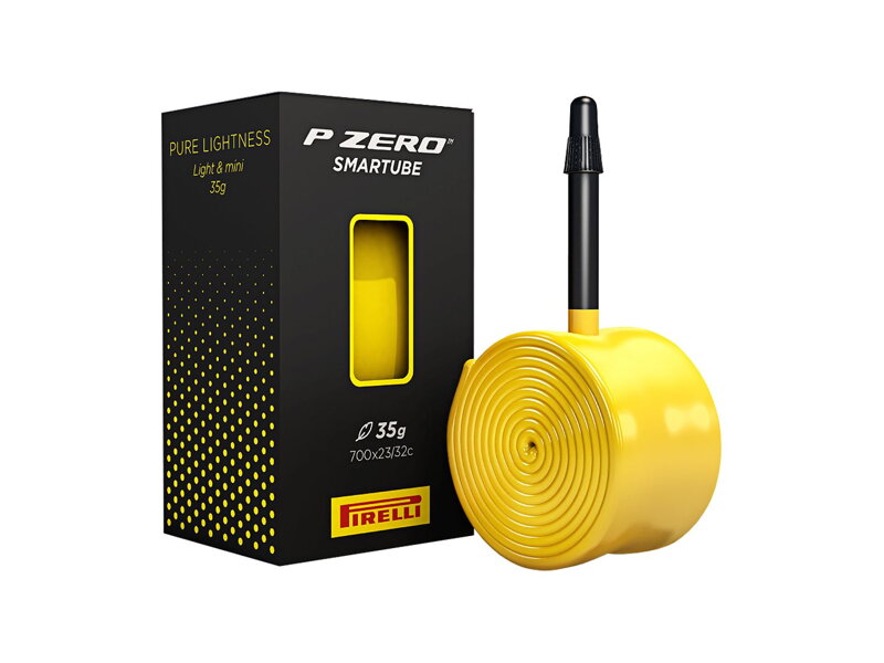 Pirelli P ZERO SmarTUBE Presta Valve Bicycle Tube - Žltá