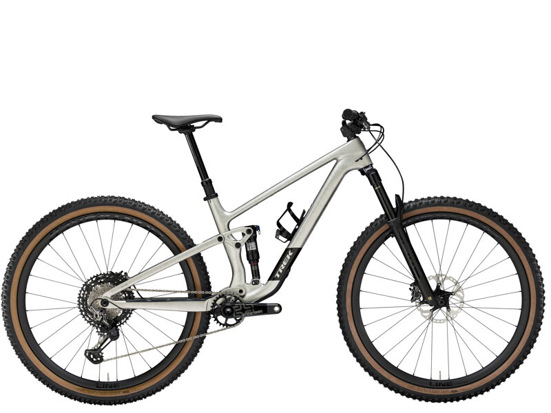 Trek Top Fuel 9.9 XTR Gen 4 - Lunar Silver