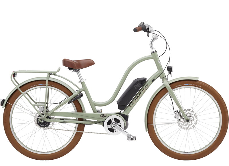 Electra Townie Go! 5i Step-Thru - Green Tea