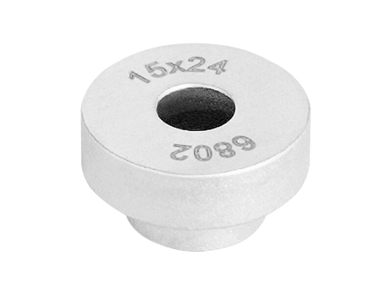 Unior 15mm x 24mm Bearing Press Adapter - Strieborná