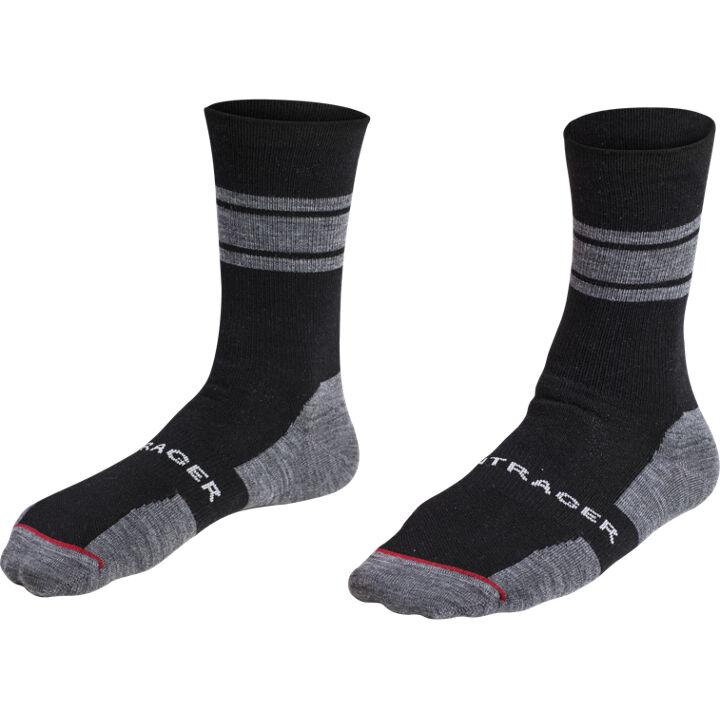 Ponožky Bontrager Race 5 Wool čierna M (40-42) 